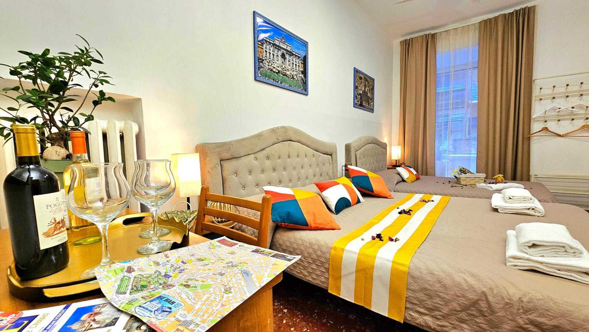 A Casa Simpatia Roma - Free Parking If You Book 4 Nights Bed and Breakfast Exterior foto