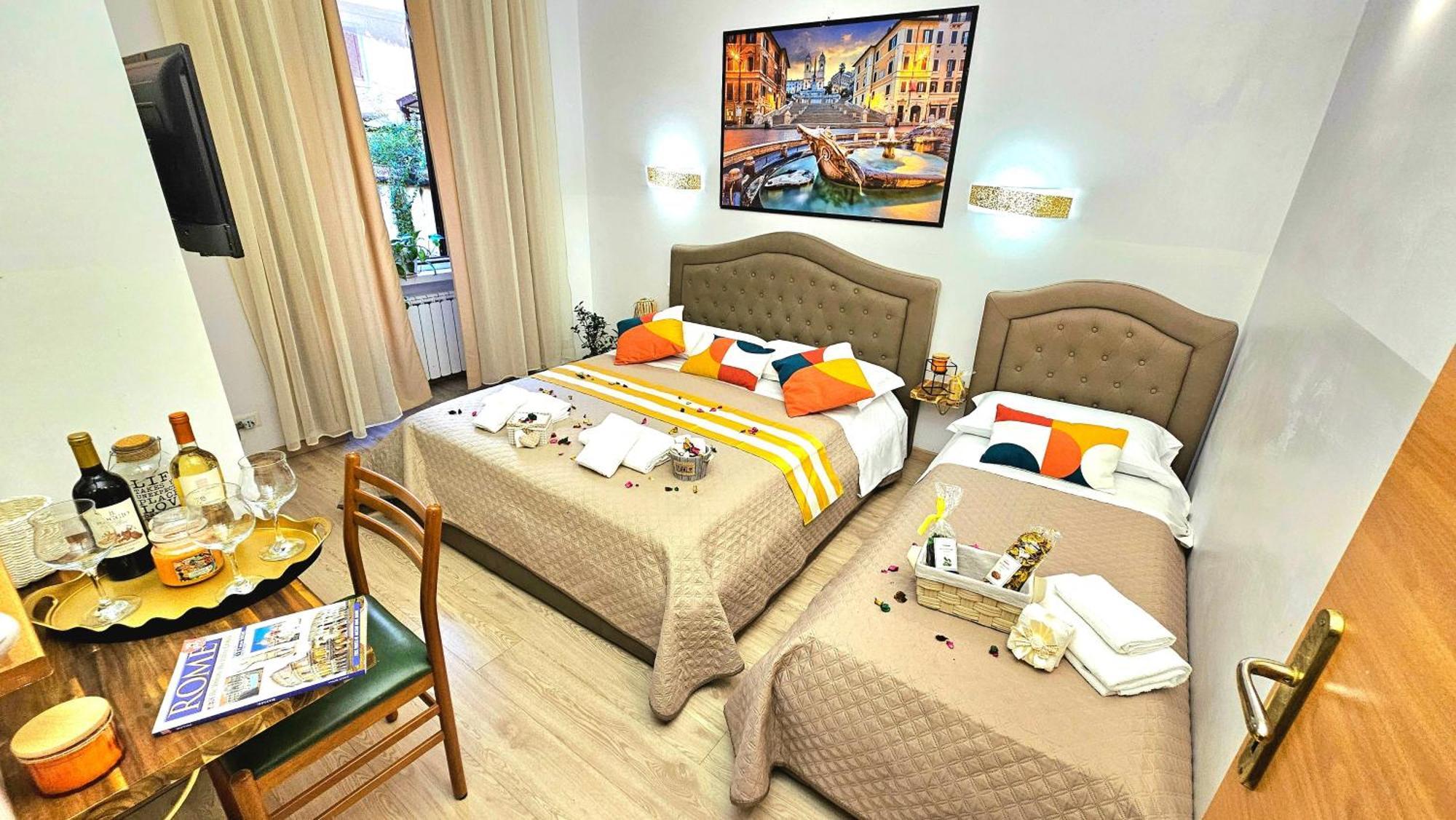 A Casa Simpatia Roma - Free Parking If You Book 4 Nights Bed and Breakfast Exterior foto