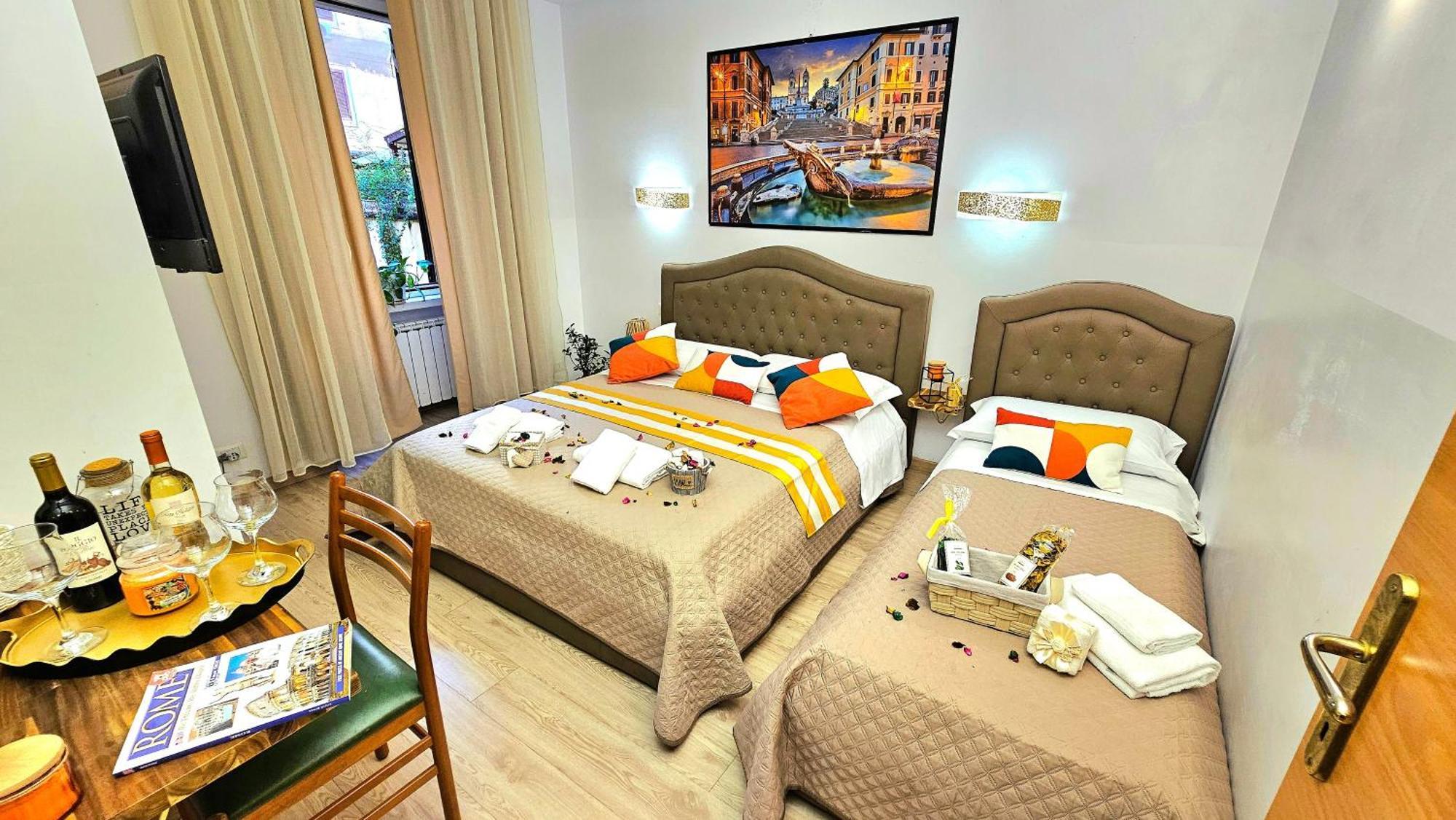 A Casa Simpatia Roma - Free Parking If You Book 4 Nights Bed and Breakfast Exterior foto